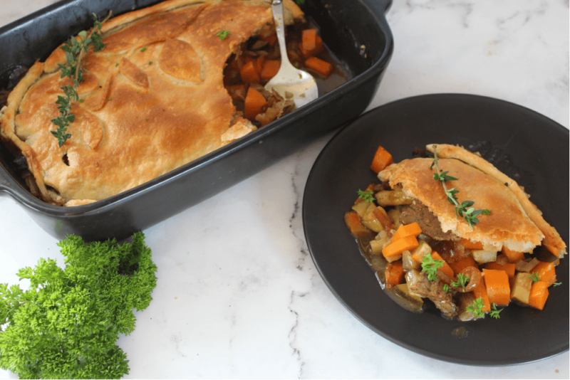 Beef and Vegetable Pie